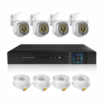4Channel 5MP PTZ AHD Camera Kit: 4pcs PTZ IP Camera Smart Home Night Vision CCTV System" 

However, to make it more concise and SEO-friendly, you might consider:

"4Channel 5MP PTZ AHD Camera Kit for Smart Home Night Vision CCTV