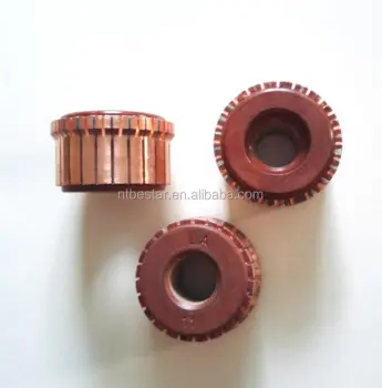 High-Quality OD25X ID 10 XH16.5-24P Slot Motor Armature Commutator for Electric Power Tools - Free Sample Available