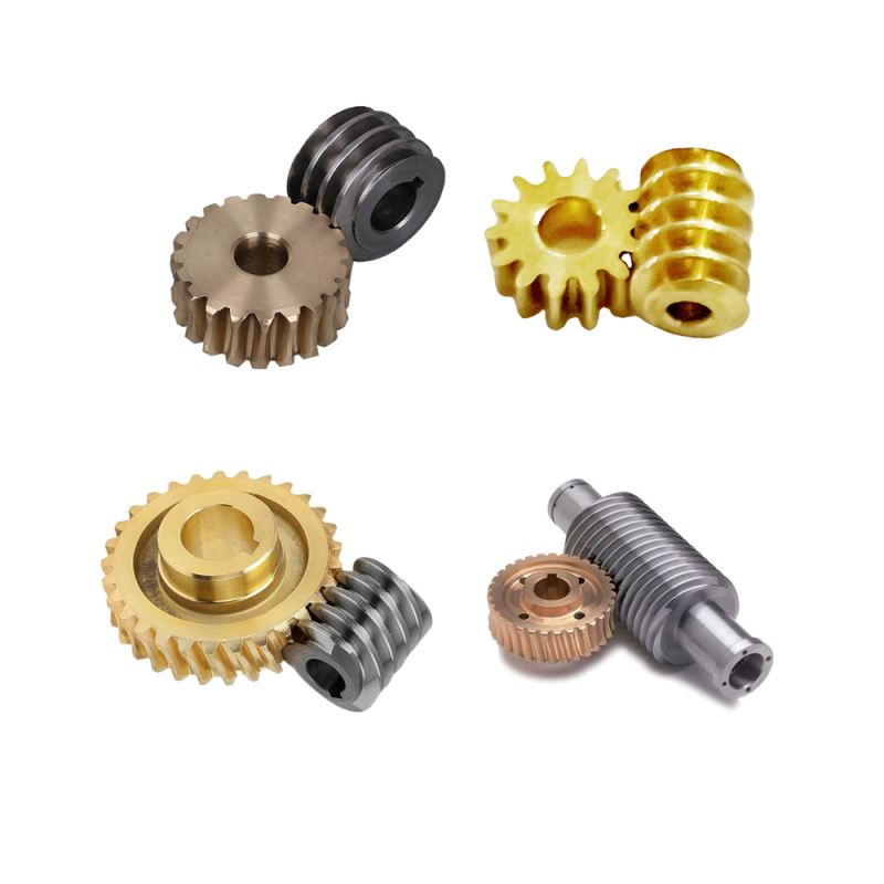 Custom Precision Wheel Gearbox Worm Motor Worm Gear Shaft