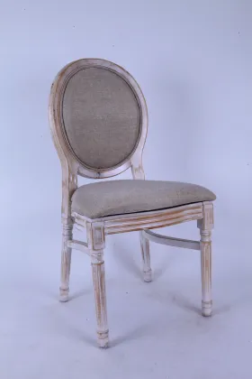 Stackable Luxury New Design Wooden Wedding Home French Louis Chair