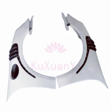 Semi Carbon Fiber Front Fender Body Kit A Style for Porsche Cayman Boxster 981