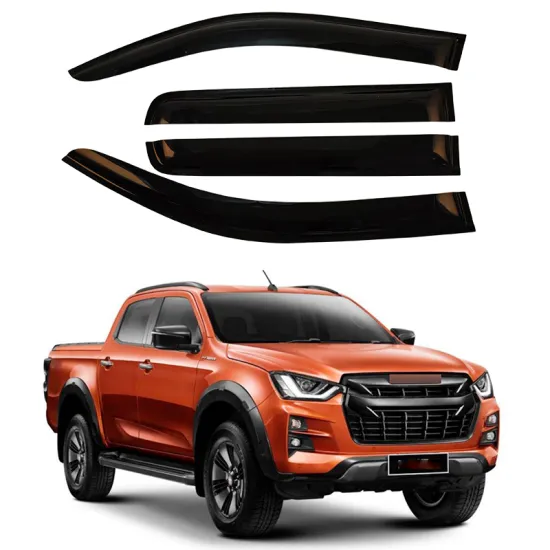 Acrylic Vent Window Visor for Isuzu D-Max 2022 Exterior Protection