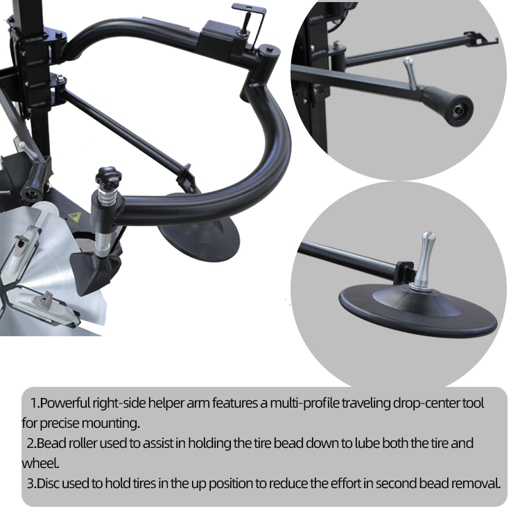 Fully Automatic Tire Changer Helper Arm