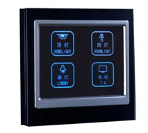 touch screen wall switch socket brand