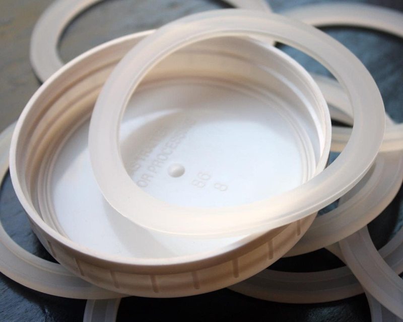 LFGB Approved Excellent Sealing Food Grade Sil Gasket for Mason Jar/Glass Jar
