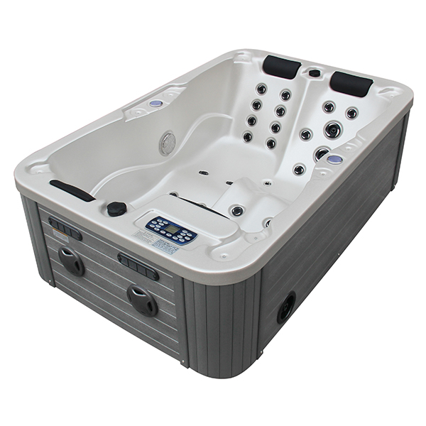 Mini Acrylic Hot Tub with a Lounge Seat