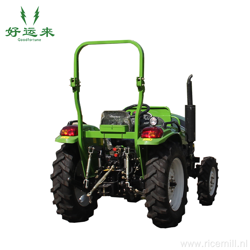 All-Wheel-Drive Four-Cylinder Mini Farming Tractor