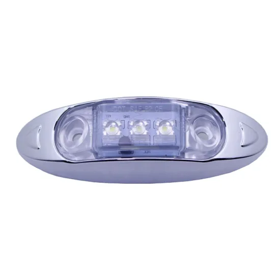 Low Power Universal 3LED 12V/24V LED Side Marker Light for Boat, Truck, Car, Trailer, Motorcycle
