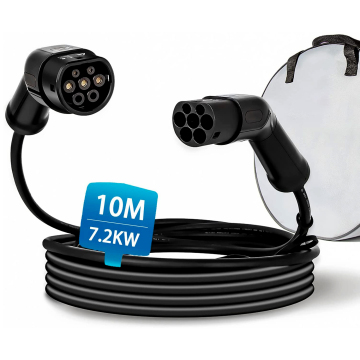 Type 2 Charging Cable 10M - EV 32A Electric Vehicle Charging Cable with Free Bag