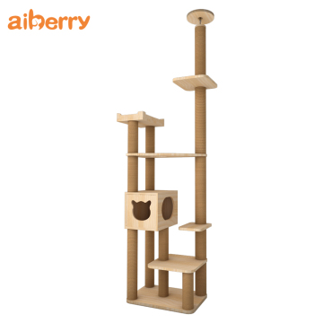 Großhandel Modern Pet Cat House Klettern Baum Turm