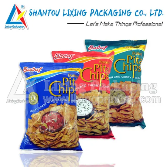 Back sealed plastic bag