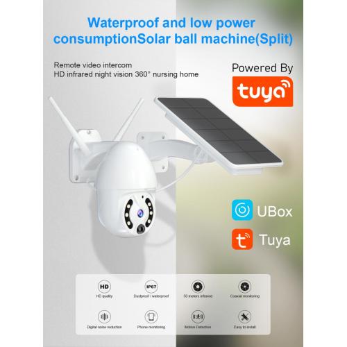 Camera da pannello solare WiFi UBox 1080p