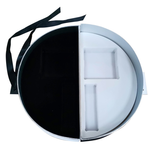 Half round cosmetics paper box gift packaging