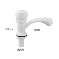 China Single Lever Sanitary Quick Open Ornate Plastic Sink Faucet