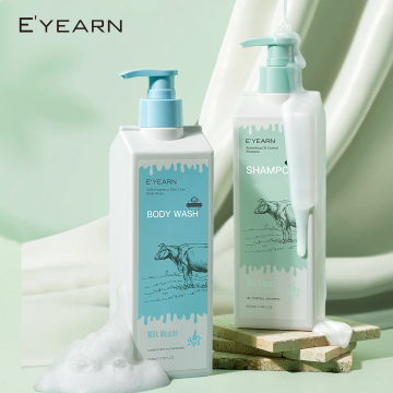E'YEARN Milk Shampoo & Body Wash Set - Cruelty-Free Moisturizing Cleanser