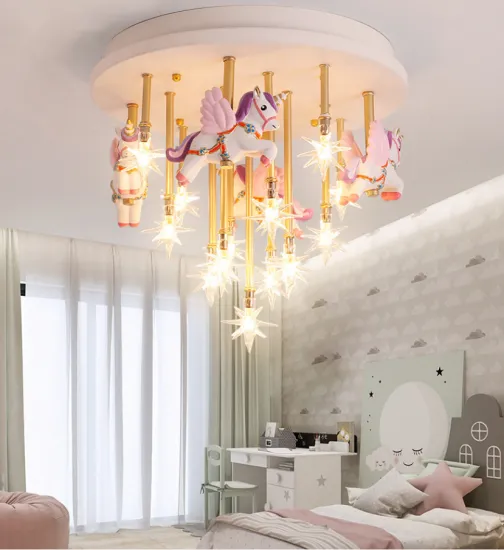 Fancy Pink Chandeliers & Pendant Lights for Gabby's Doll House