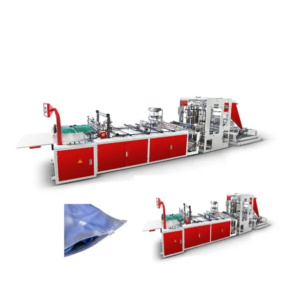 Full Automatic High-Speed Zipper Bag Making Machine: ZDJ-800 for LDPE Slider Zip Lock Bags
