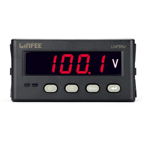 Analog Single-Phase DC Current Panel Mounted Voltmeter