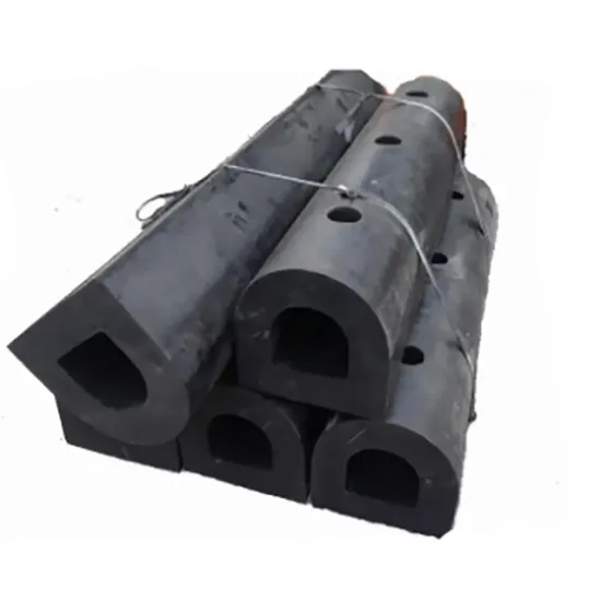 Marine Rubber Fender D Type for Wharf and Dock Bumper Seal Strip