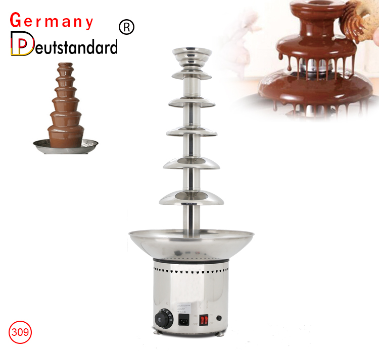 Mesin 6 tier Chocolate Fountain Komersial