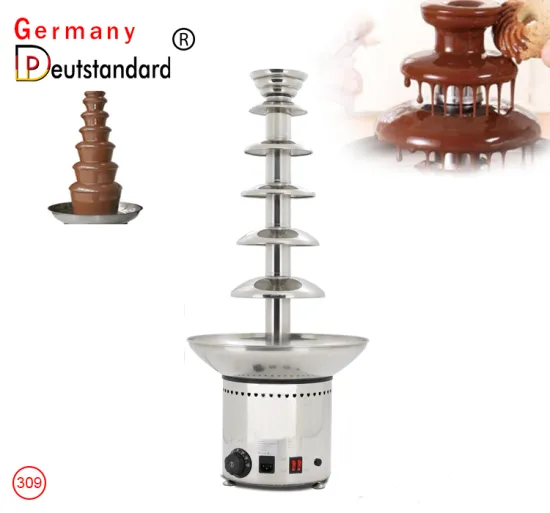 6 tier Chocolate fountain machine Commercial