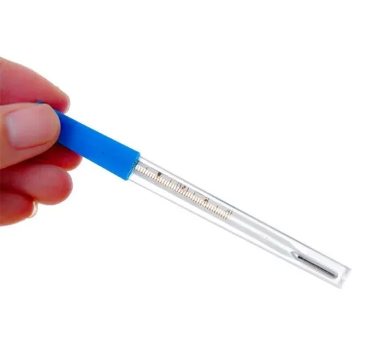 Hospital Clinical Diagnostic Glass Mercury Thermometer