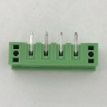 90 degree right angle PCB male terminal block