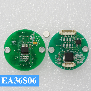 16mm Embedded Absolute Encoder with RS485, SSI, CAN, 4-20mA, 0-5V Outputs