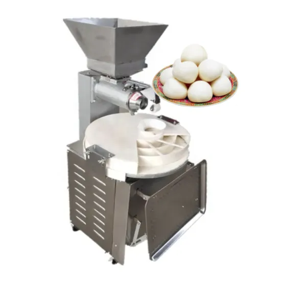Electric Full-Automatic Dough Ball Cutting and Dividing Machine for Pizza, Bread, Cookies, and Hot Dogs