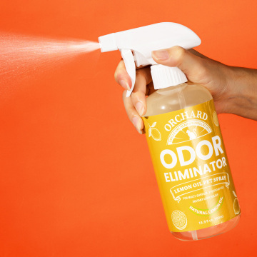 Private Label Lemon Oil Pet Perfume Deodorizer Spray