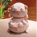 재미있는 분홍색 돼지 봉제 봉제 장난감