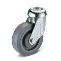 TPR Man-Made Rubber Wheel PP Caster Ball Bearing