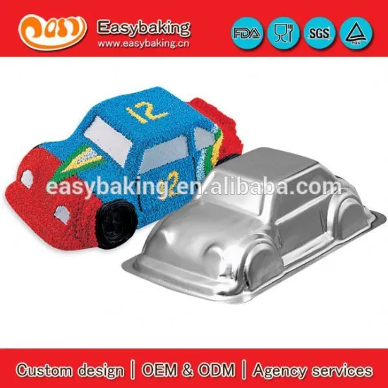 Hot selling 3D car heat-resistant aluminium cake pan