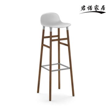Nordic Modern Bar Chair with Sleek Design