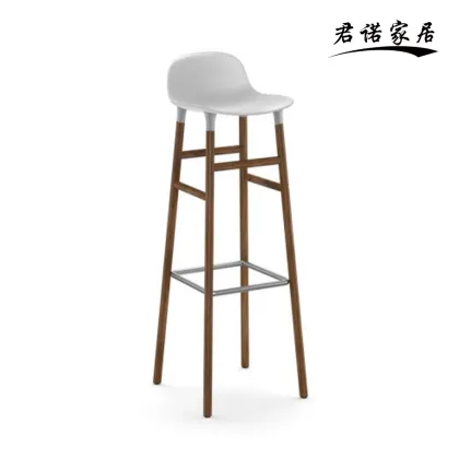 Nordic Modern Bar Chair with Sleek Design