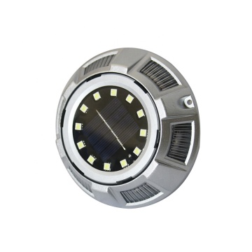 Solar-Powered LED Underground Lights for Outdoor Gardens and Lawns