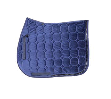 High Quality Quilted Velour Saddle Pad with Cord