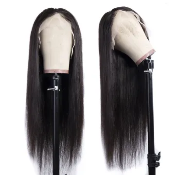Cheap Wholesale Straight Hd Full Lace Frontal Closure Wig Raw Brazilian Virgin Natural Human Hair Lace Front Wig For Black Women