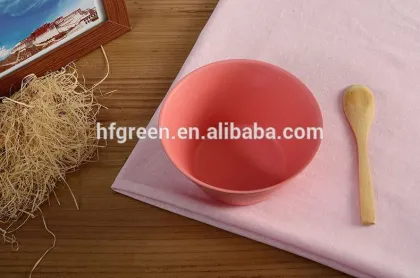 Christmas custom bamboo fiber salad bowl