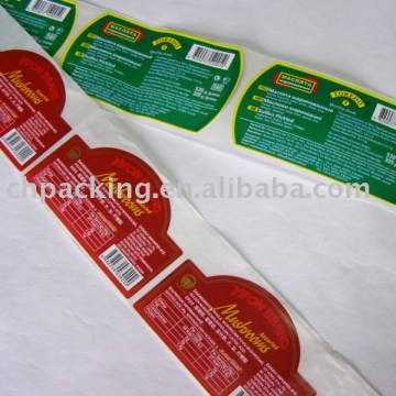 food label sticker