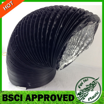 Manufacturer Wholesale Aluminium ventilation enpandable Air Duct air vent pipe aluminium foil flexible duct