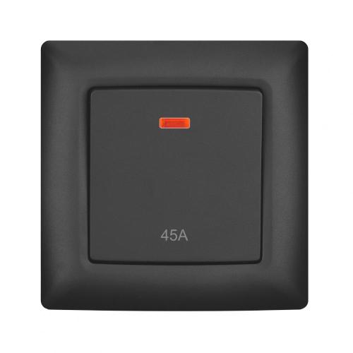 BF Series 1 Gang 45A Switch With Neon