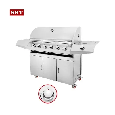 U Shaped Outdoor Kitchen Gas Grill on Sale Built in BBQ Grill Argentine Barbecue Grill