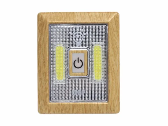 Bedrooms baby nursery COB LED battery operated wireless wall switch night light