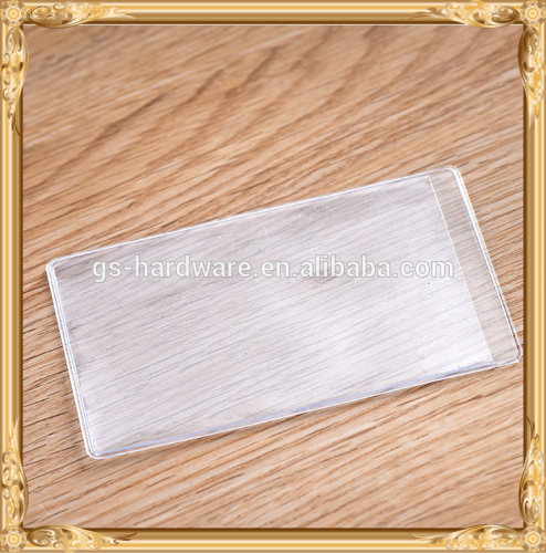 PVC card sleeve, pvc card cover, clear card sleeve JX-019