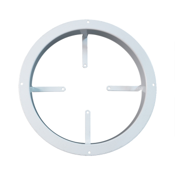 Wholesale Industrial White Round 49mm Height Steel Flange