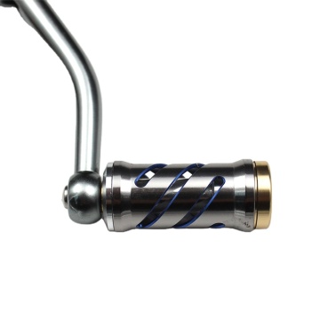 Letoyo Metal dobrável alça de batida para rolo de pesca - intercambiável esquerda/direita