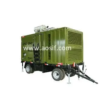 AOSIF electrical moveable silent 30kva diesel generator set
