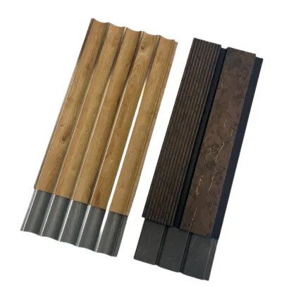 China Integrated Wallboard PS Grid Board Ecological Wood Panel