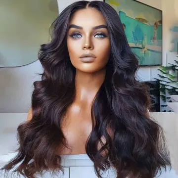 4X4 13X4 13X6 100% Brazilian Hd Lace Front Human Hair Wigs, 180% Density Pre Plucked Lace Closure Frontal Wigs For Black Women